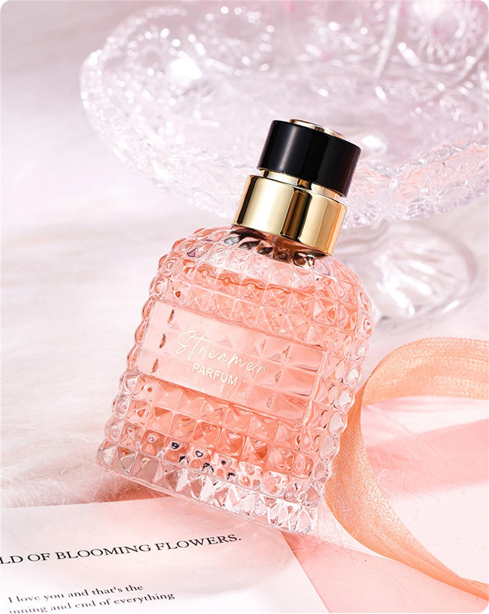 Marken-Geschenkbox 4-teiliges Set Parfüm Damen Parfum Femme 100ml Frischer natürlicher Blumenduft Spray Feminino Parfums De Mujer Originales
