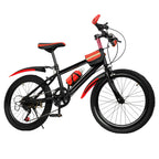 20 Zoll Mountainbike 7 Gänge, Verstellbarer Sattel Kinderfahrrad mit Schutzblechen und Flaschenhalter für Jungen und Mädchen 8-13 Jahre