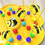 Bumble Bee Magnetspiel Lustige Familienbrettspiele Montessori Sortierpuzzle Angelspiel Interaktive Spiele für Kinder und Erwachsene