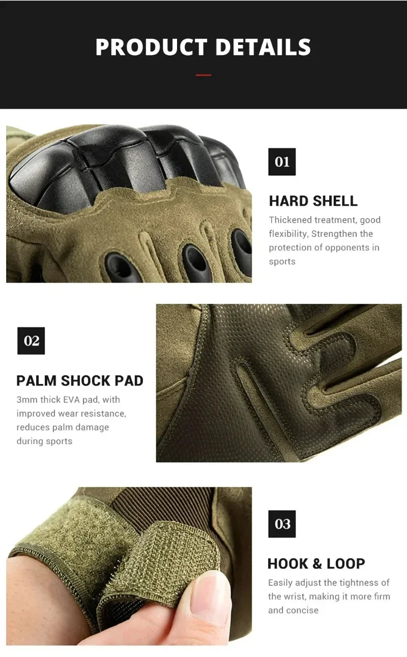 Motorrad Camping Radfahren Wandern Klettern Taktische Handschuhe Touch Design Fitness Schutz Sport Jagd Handschuhe