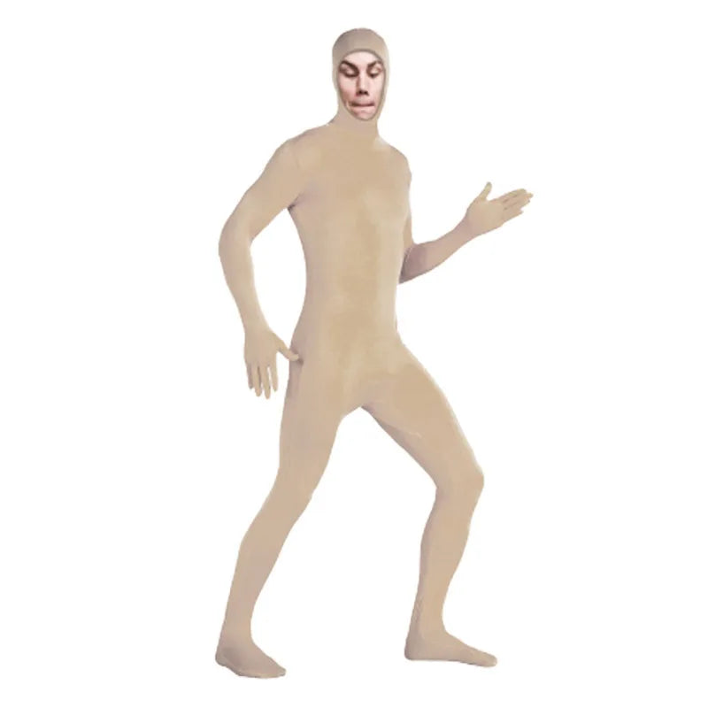 Neuer Kinder- und Erwachsenen-Zentai-Ganzkörperanzug, zweite Haut, eng anliegend, Spandex-Nylon-Bodysuit, Neuheit, Herren, Damen, Tanz-Jumpsuit, Cosplay-Kostüme