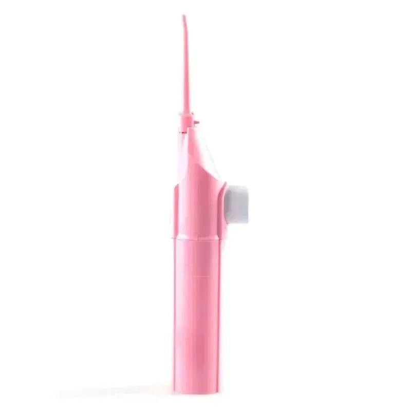 1PC Zahnstocher-Stil Tragbarer manueller Wasserflosser Hochdruck-Munddusche zur Tiefenreinigung von Zahnfleisch und Zahnpflege