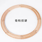 Hölzerne Eisenbahn-Schienen-Montagespielzeuge Für Alle Thomas Züge Auto-Brückenpfeiler Ampel Buche Hölzerne Eisenbahn Kinder Kreatives Spielzeug