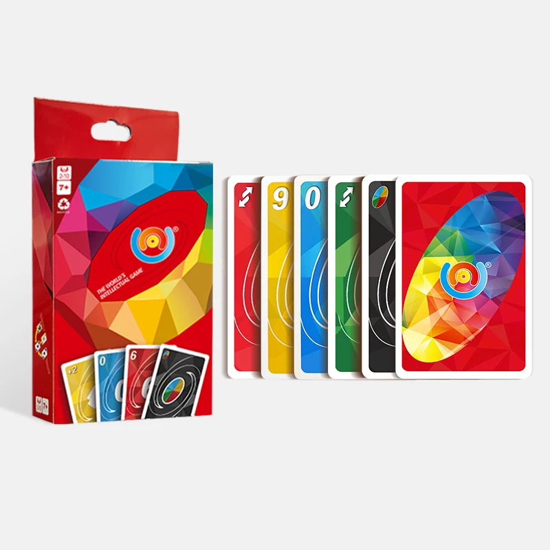 ONE FLIP! Brettspielkarten mit 112 Karten Geschenk für Kinder Brettspiele Familienspiele Spieleabend für Spieler ab 7 Jahren Spielzeug