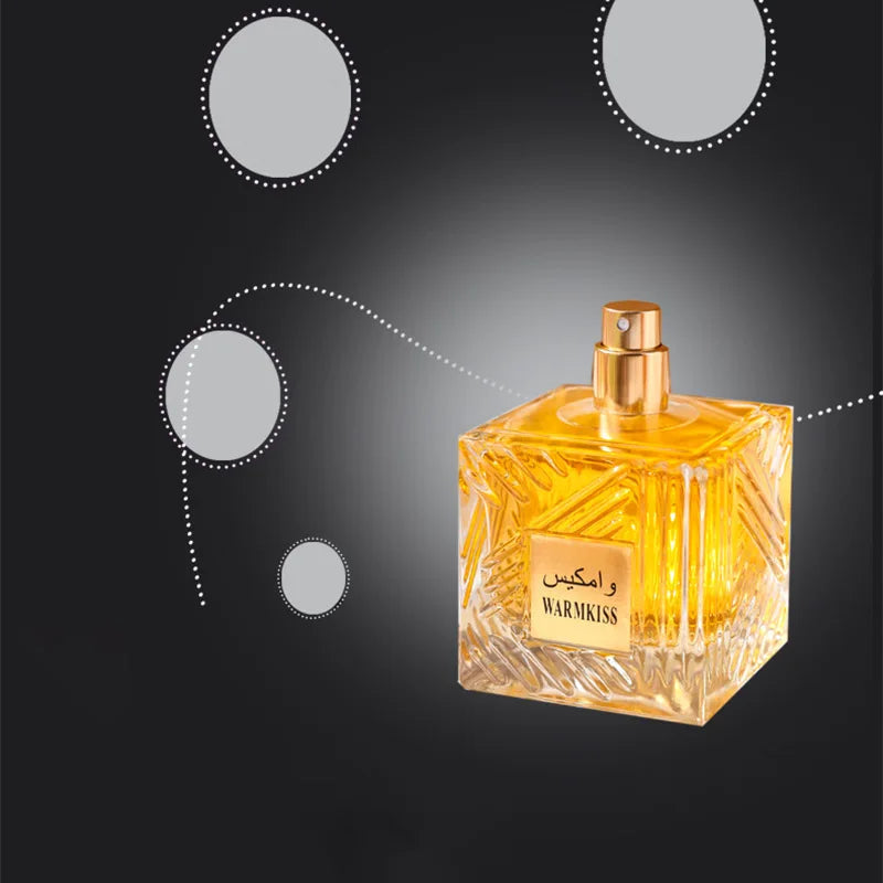 Khamrah Duft Parfüm Eau De Toilette Geschenkbox 100ml Unisex Arabischer Oud Duft Gourmand Duft Langanhaltendes Parfüm für Unisex