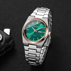 Luxus-Herren-Business-Uhren Kalender Quarz-Armbanduhren Für Herren Uhr Reloj Hombre (Ohne Box)
