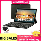 10,1 Zoll RAM 2GB ROM 32GB V9 Android 9.0 Tablet PC CPU MT8167 (Quad-Core, 2M Cache) Prozessor Dual-Kamera WIFI DC-Ladefunktion