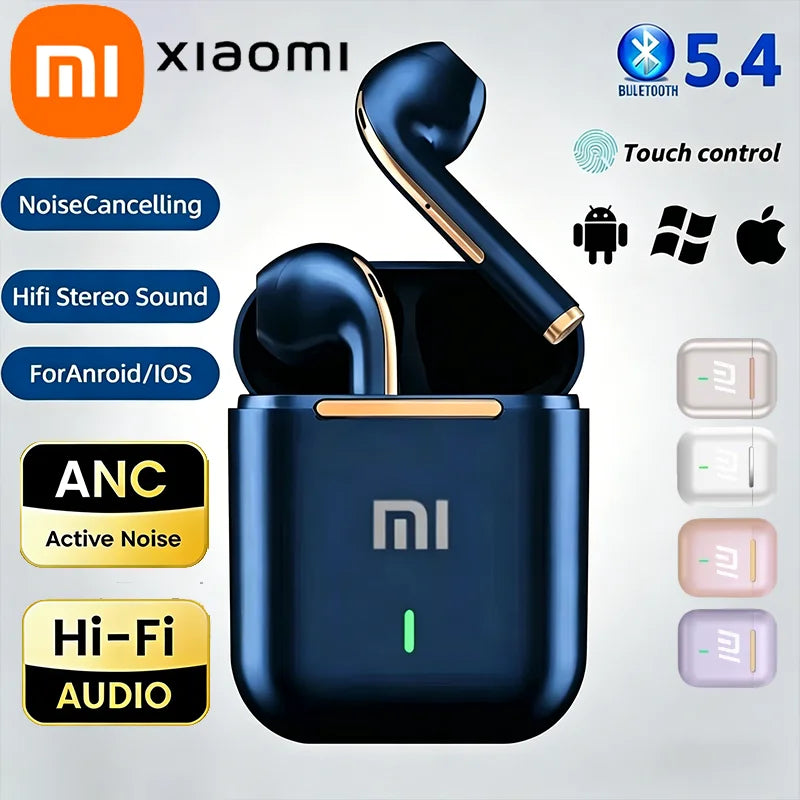 Xiaomi J18 TWS Wireless Earphone Noise Reduction Bluetooth 5.4 Earphone Waterproof HIFI Stereo In Ear Headphone For Sport Music Main image