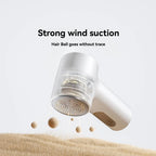 Xiaomi Mijia Fusselrasierer 2 Tragbarer elektrischer Fusselentferner Wiederaufladbarer Kleider-Sweater-Rasierer 180 Minuten Laufzeit