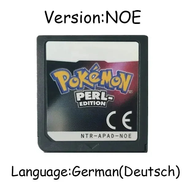 Pokemon Serie DS Spielmodul Videospielkonsole Karte HeartGold SoulSilver Diamond Platinum Pearl Mehrsprachig für NDS 3DS