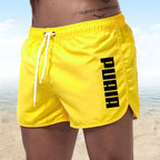 Neue heiße Sommer Badehosen Sport Fitnessstudio Laufshorts Herren Bademode Luxus Strandshorts Schnelltrocknende Herren-Badehosen Boardshorts