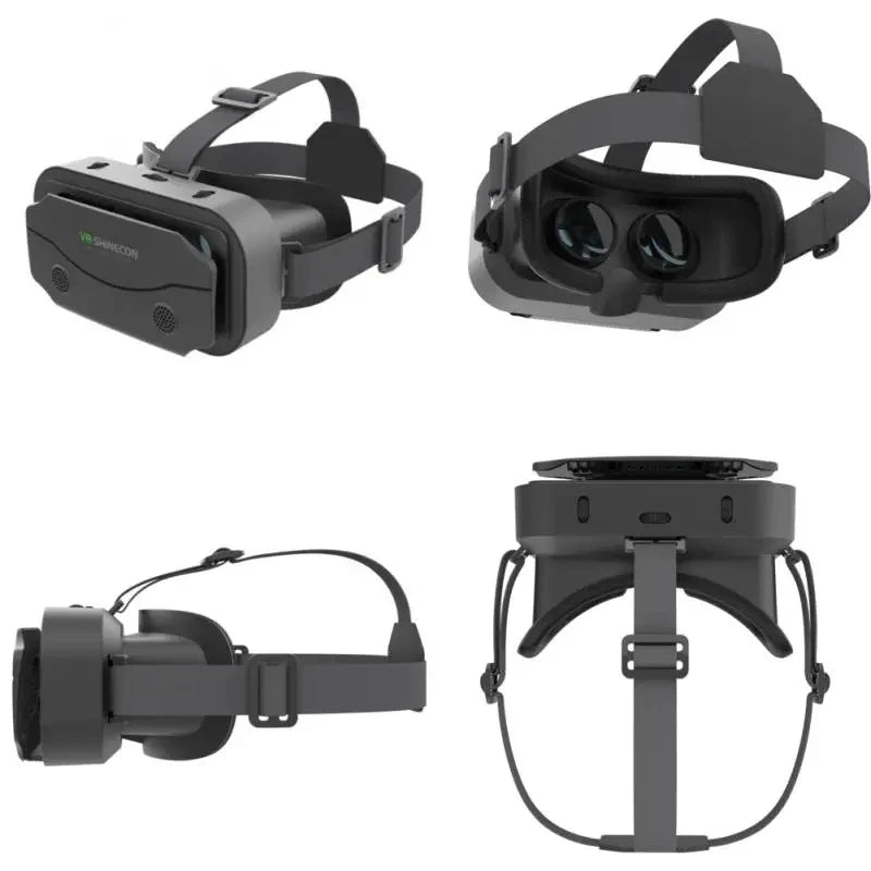 VR Brille 3D Virtual Reality Headset Geräte Helm Linsen Goggles Smart Für Smartphones Handy Mobil Spiel Viar Viewer Set