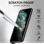 1-5 Stücke 9D Full Cover Panzerglas für iPhone 17 16 15 11 12 13 14 Pro Max 16E Displayschutzfolie für iPhone 13 Mini XR X XS Max