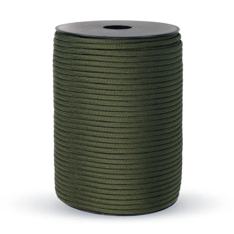100/50M 550 Military Standard 9-Strang Paracord Seil 4mm Outdoor Fallschirmleine Survival Schirmzeltleine Wäscheleine
