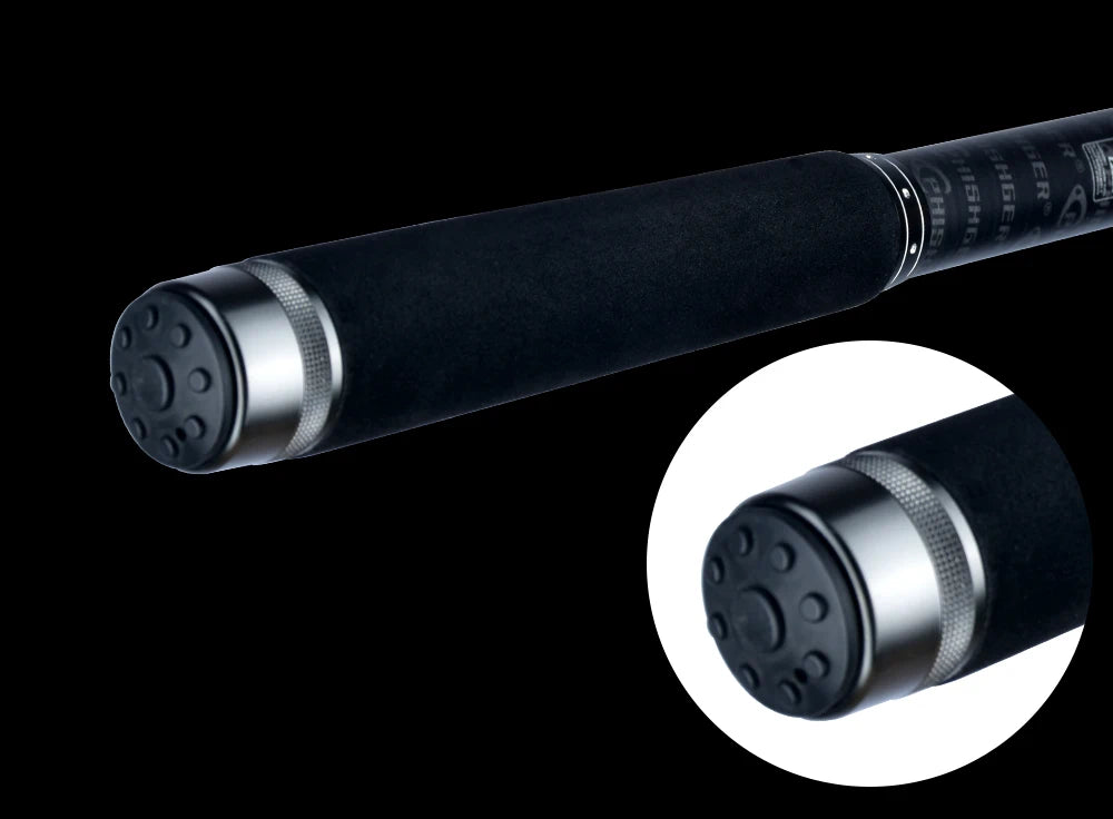 PHISHGER Teleskop-Brandungsrute 3.6/4.2/4.5/5.0/5.3m Wurfgewicht 80-150g 30T Carbon Reiserute Brandungsangeln Uferangeln Angelrute