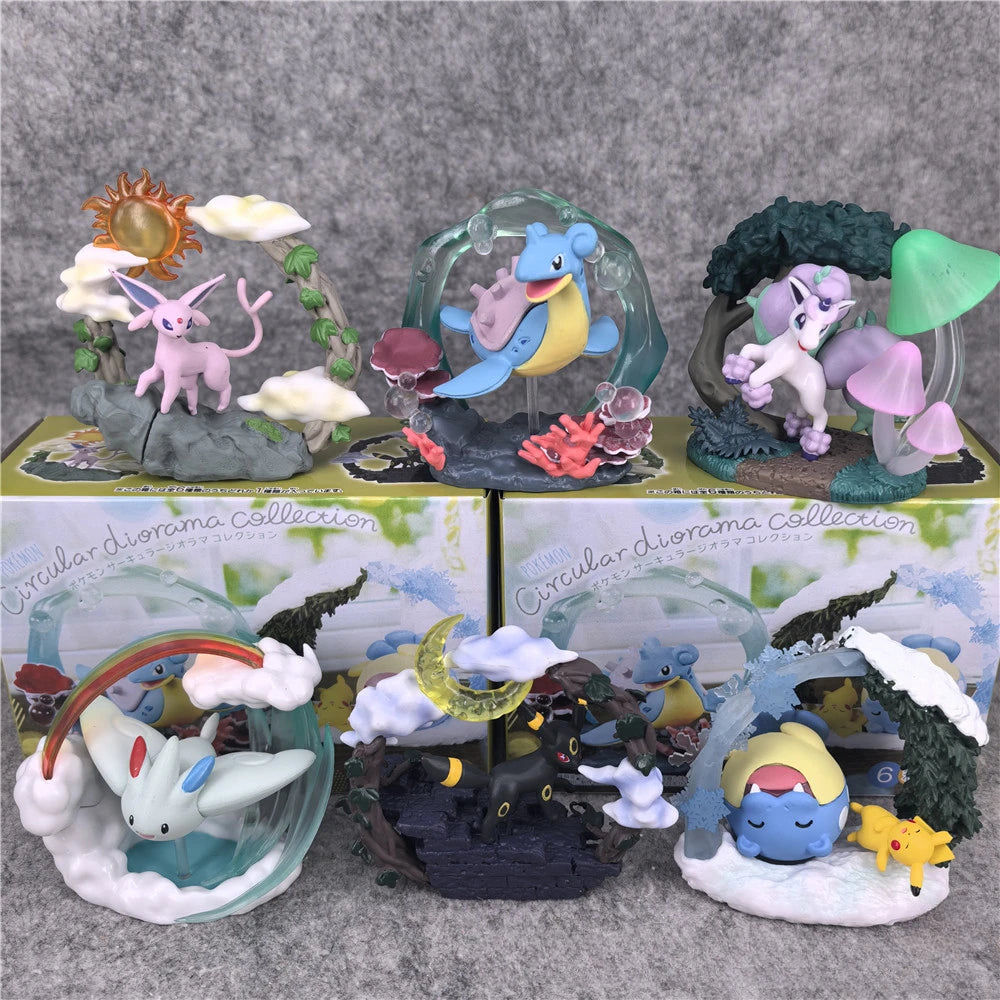 Pokémon Sternenhimmel Pikachu Überraschungsbox Evoli Blindbox Anime Figuren Relaxo Überraschungsgeschenk Sammlungen Spielzeug