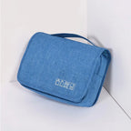 Hochwertige Make-up-Taschen für Damen Reise-Kosmetiktasche Kulturbeutel Wasserdichter Organizer Neceser Hängende Badezimmer-Waschtasche