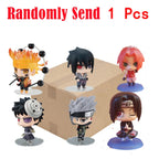 Anime Naruto Actionfigur Naruto Sasuke Kakashi Itachi Modell Spielzeug Desktop Ornament Dekoration Geschenk Junge Mädchen
