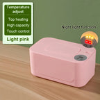Baby Feuchttücherwärmer Spender Thermostat Wärmer Taschentuchbox Servietten Elektrische Heizung Isolierung Aufbewahrungsbox Halter