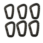 Taktischer Karabiner Karabina Karabiner Clip Plastik Kadett Wandern Camping