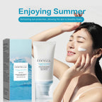 2/1 Stück LSF50+ Sonnencreme Centella Starker UV-Schutz Wasserbasierter Sonnenschutz Sonnenkörper-Sonnenblock Feuchtigkeitsspendende Hautpflege