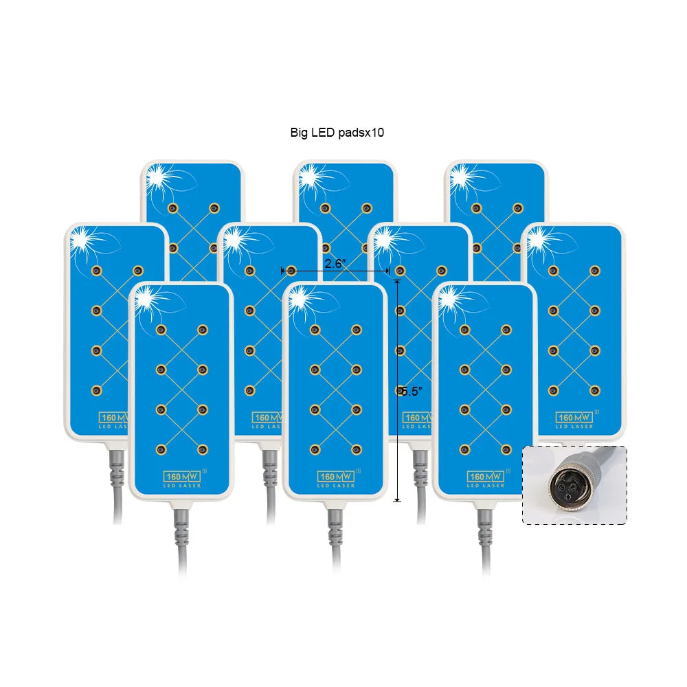 Aristorm 14080mw 635nm-650nm 14 Pads S-Shape Gerät Körperformung Gesichtsstraffung Haushaltsgerät Körperstraffung Massagegerät