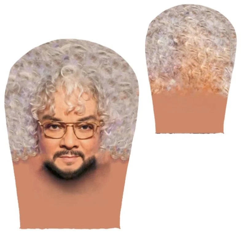 Party Requisiten Neue 3D Vollgesichtsmaske Doppelseitiger Druck Elastische Netzmaske Sturmhaube Mütze Kopfbedeckung Halloween für Erwachsene Unisex