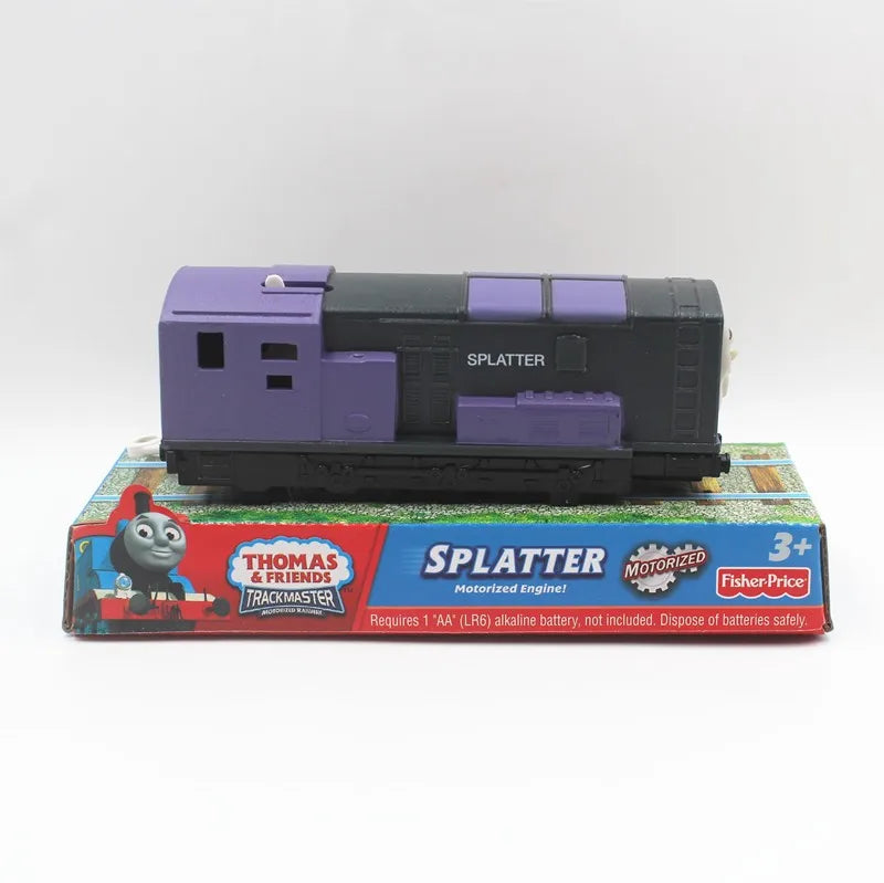 Elektrische Thomas und seine Freunde Trackmaster Motorisierte Lokomotive Diecast Jungen Spielzeug Bash Dash Stanley Splatter Diesel Arry Paxton