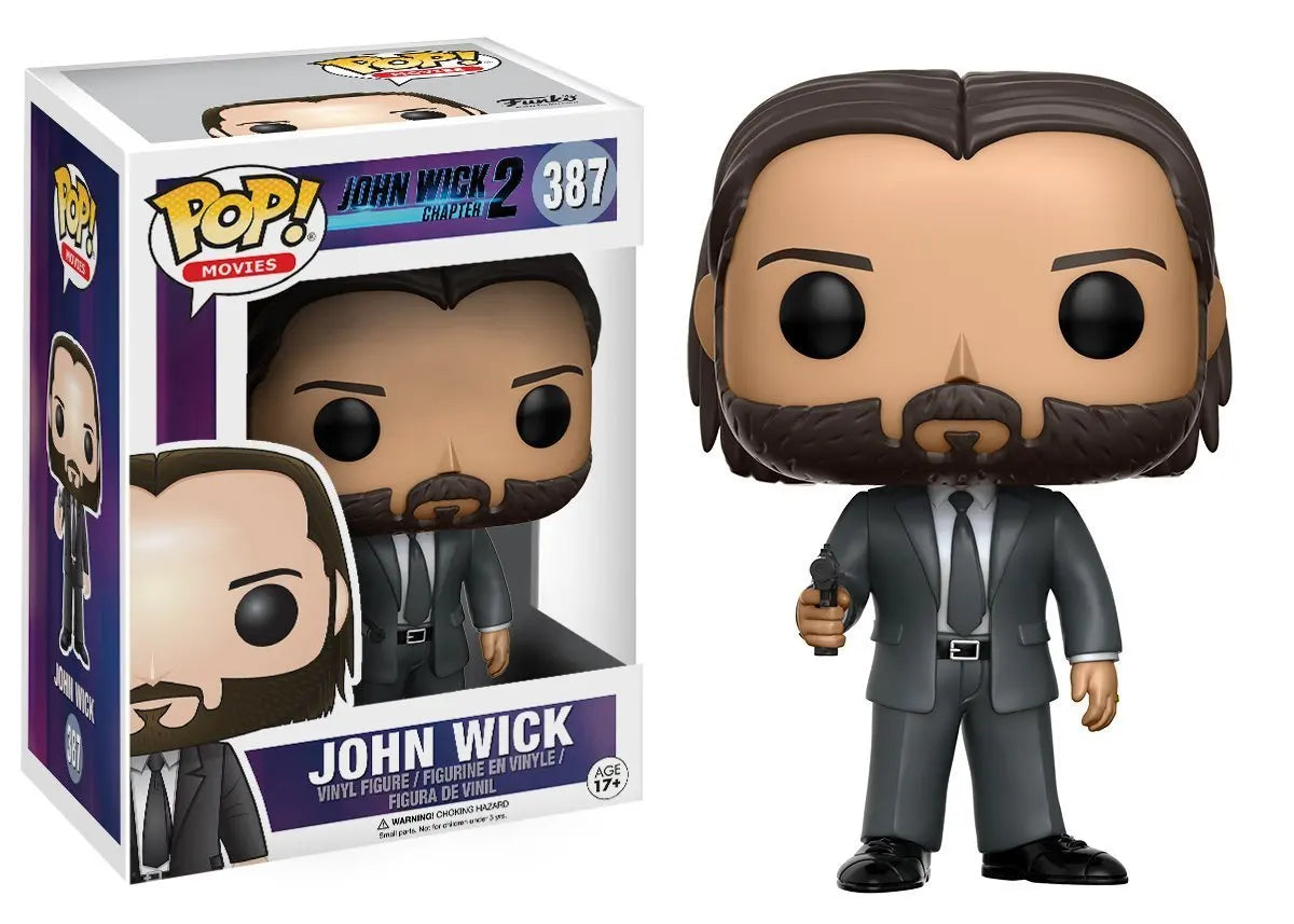 Funko POP JOHN WICK 387# 580# Vinyl-Actionfiguren Sammlermodell für Kinder 10 cm mit Box Weihnachtsgeschenke Spielzeug