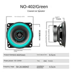 4/5/6,5 Zoll Universal Auto Koaxiallautsprecher HiFi Automotive Audio Full Range Frequenz Subwoofer Verbesserter Auto Stereo Sound