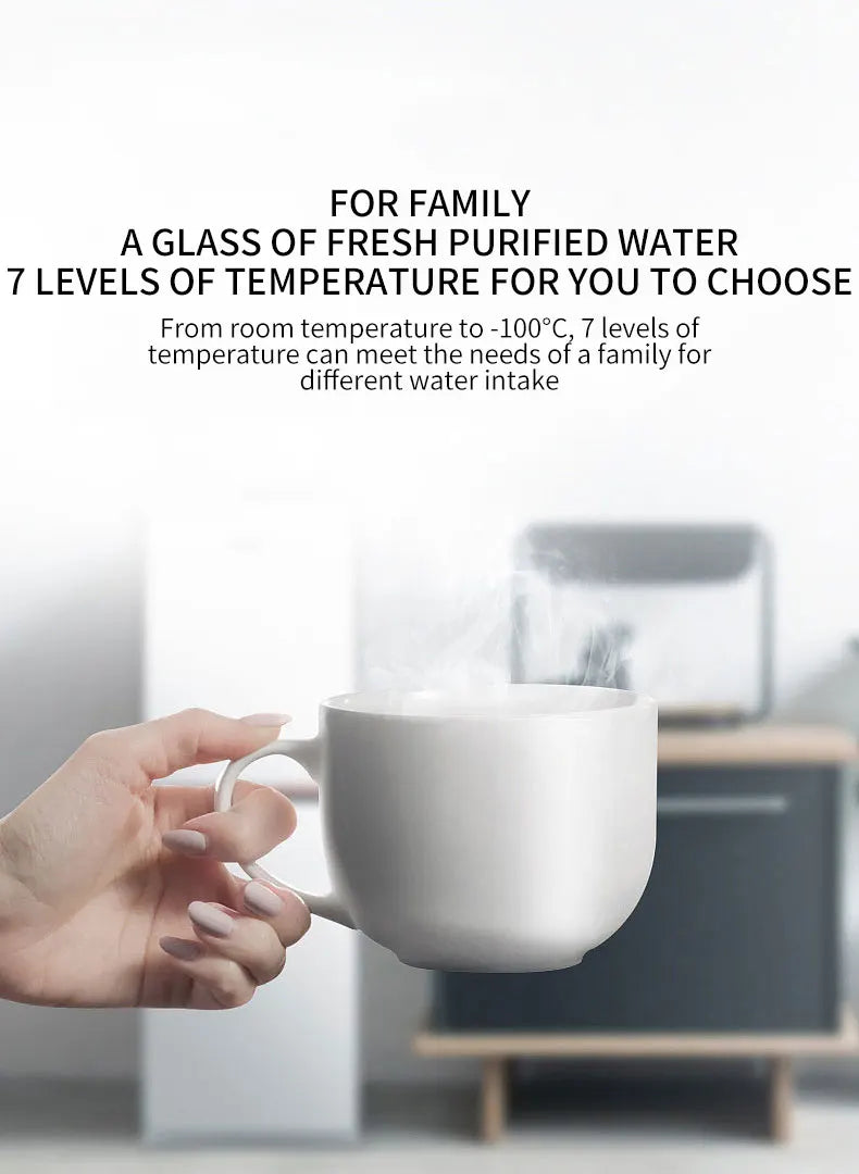 Desktop RO Wasserstoffreiches Wasserfiltersystem Haushalt Instant Heißwasserfilter Direkttrinkwasserbrunnen Kommerziell
