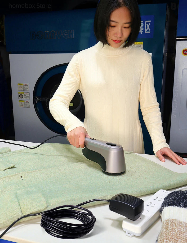 60W Kommerzieller Fusselentferner Rollenmaschine Professioneller Haarbällchenschneider Kleidung Elektrischer Fusselentferner Reinigungen Rasierball