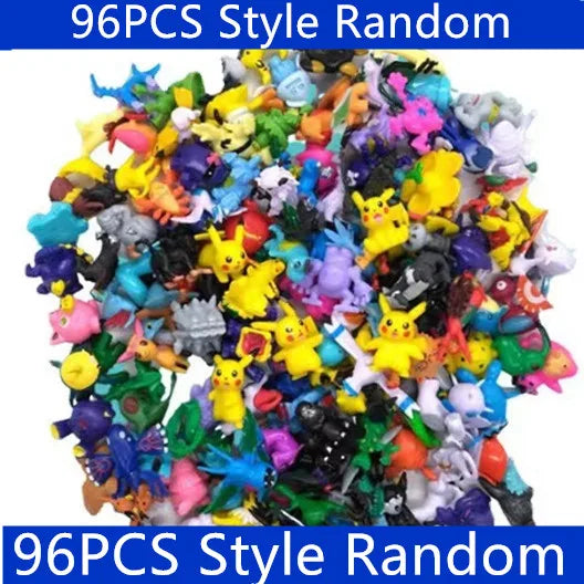 144 Anime Stil Actionfigur Modell Pokémon Figur Spielzeug Ornament Dekoration Sammlerstücke Spielzeug für Kinder Weihnachtsgeschenk