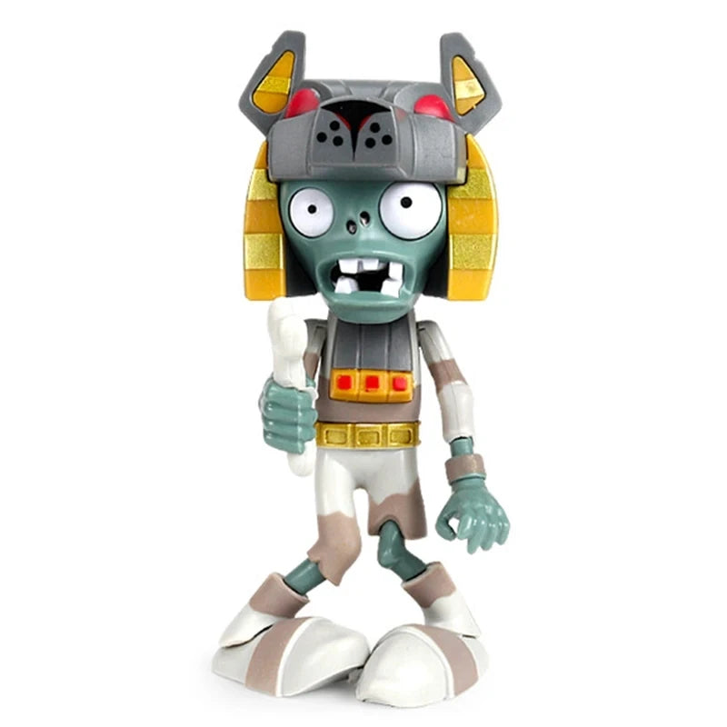 PLANTS VS ZOMBIES Verrückter Dave Spiel Actionfigur Straßensperre Eimer Totengräber Zombie Modell Puppe Kinderspielzeug Kindergeschenke