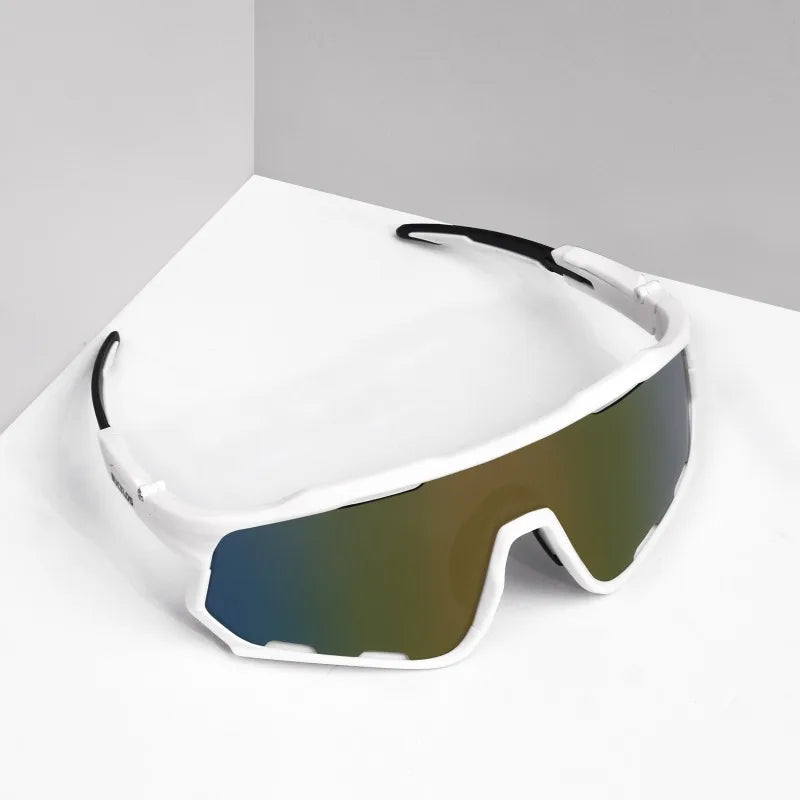 BUCKLOS Polarisierte Fahrradbrille UV400 Rennrad-Mountainbike-Brille TR-90 Rahmen Winddichte Outdoor-Sportbrille Fahrradteile