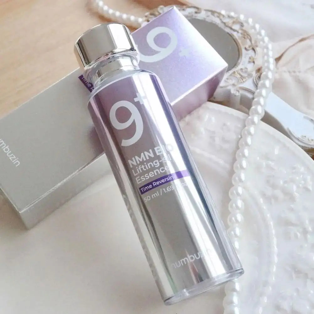 Korea Numbuzin NO.9 NAD+ BIO Skincare Set - Lifting-sil Full Face Mask, NMN BIO Time Reversing Essence, Retinol Eye Cream