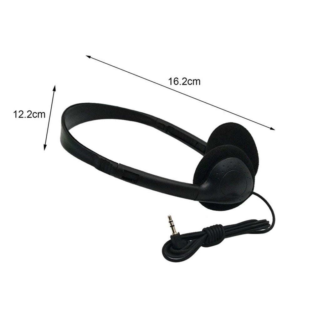 3,5-mm-Kabel-Computer-Kopfhörer ohne Mikrofon Gaming-Headset Geräuschunterdrückung Sport-MP3-Kopfhörer Kabel-Stereo-Headset Universal