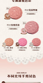 Flower Knows The Sweetie Bear Collection Satin geprägtes Rouge Langanhaltend Matt Aufhellend Natürlich aufhellende Gesichtskosmetik 5g