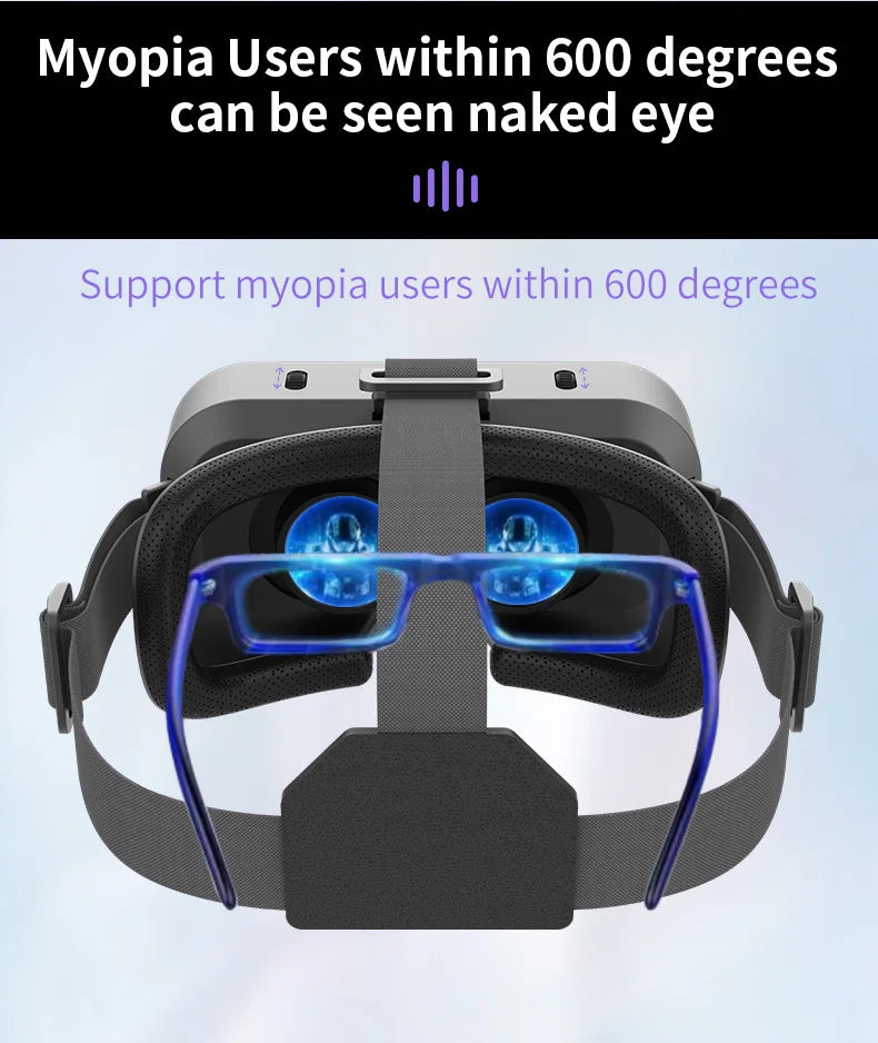 VR Brille 3D Virtual Reality Headset Geräte Helm Linsen Goggles Smart Für Smartphones Handy Mobil Spiel Viar Viewer Set