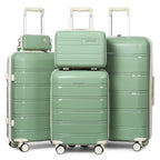 Joyway Reisegepäck-Sets, stilvolles Handgepäck und Koffer-Set, robust, langlebig, kratzfest, TSA-Schloss, Spinner-Räder