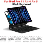 TouchPad Magic Keyboard für iPad Air 11 13 M4 2026 M3 M2 iPad 10 10. Gen. Air 4 5 6 iPad Pro 11 12,9 13'' M5 M4 Smart Cover Hintergrundbeleuchtung