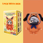 EAKI Naruto Blind Box Shippuden Naruto Uzumaki Sasuke Kakashi Party Serie Plüschpuppe Handgemachtes Ornament Spielzeugsammlung Geschenk