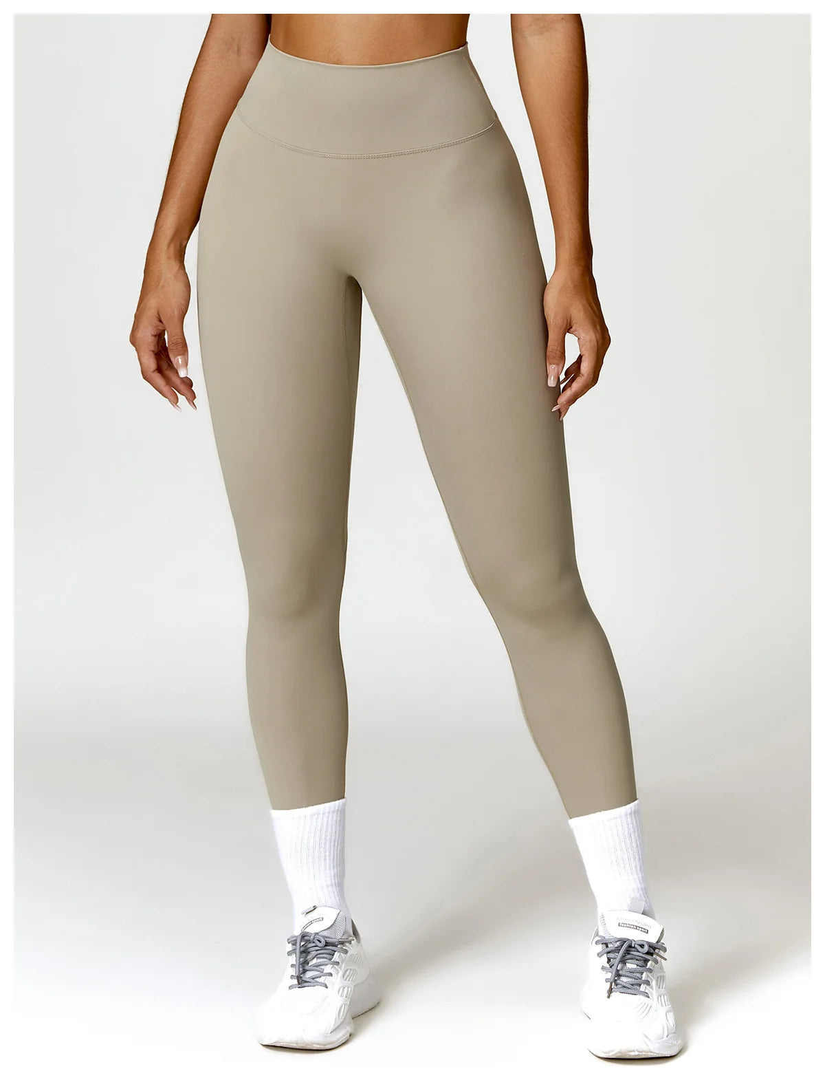 Neue Sommer High Waist Sport Leggings Damen Stretch Gymnastikhose Damen Lauf-Workout-Leggings Weibliche weiche Strumpfhose Push Up Yoga Hose