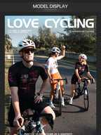 X-TIGER GALE SERIES Herren Radtrikot Kurzarm Slim Fit Rock Punk Style Atmungsaktives Trikot für Mountainbike und Rennrad
