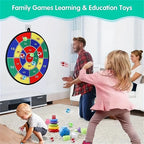 66cm/73cm Großes Kinder-Dartscheiben-Set, faltbare Dartscheibe, praktisch für drinnen und draußen. Neujahrsgeschenk