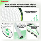 Kawasaki Light Tennisschläger Set Carbon-Composite Schlägerset KD1&PD1 Anfänger Professionelles Schläger Set für Damen und Herren Training