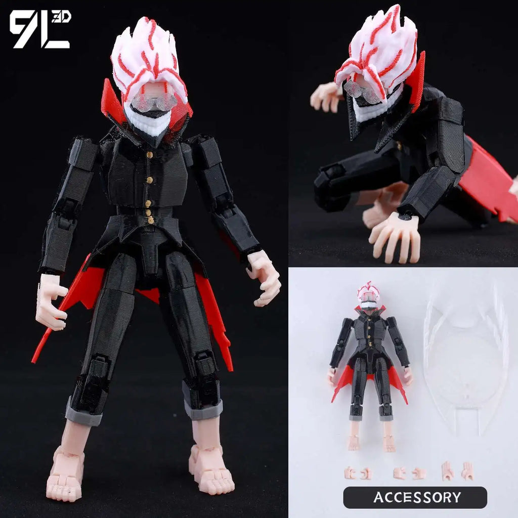 Venom Spider-Man Lucky13 Dummy13 Actionfiguren – 3D-gedruckte T13-Mehrgelenk-Shapeshift-Mannequin-Anime-Sammelspielzeuge