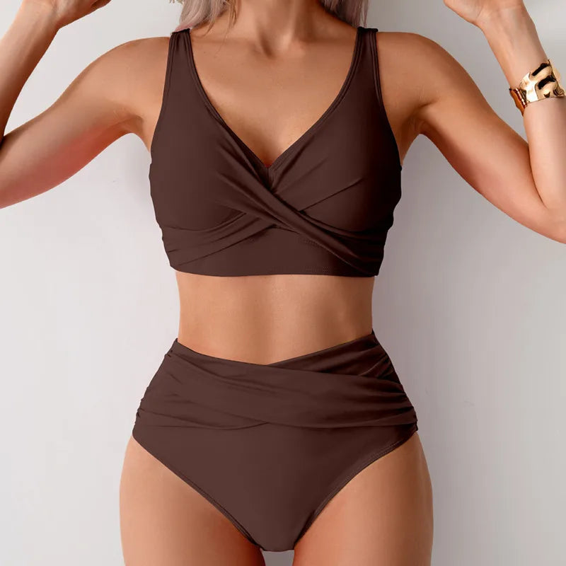 Sommer Sexy Bikinis Push Up Badeanzüge Damen Bademode für Frauen Strand Bademode Badeanzüge High Waist Bikini Set Pool Bather Hauptbild