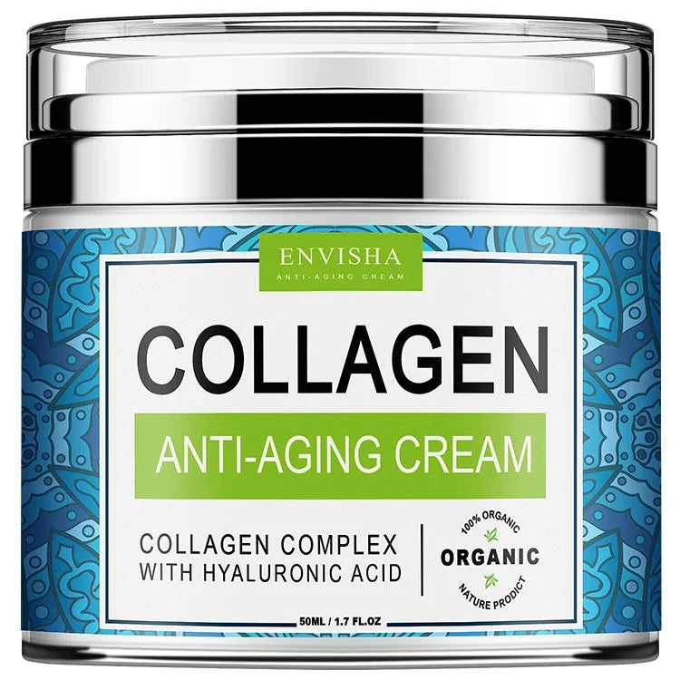 ENVISHA Retinol-Kollagen-Creme Gesichtspflege Anti-Aging-Falten Tiefenhydratation Feuchtigkeitsspendende Hautgesundheit Aufhellende Exfoliation