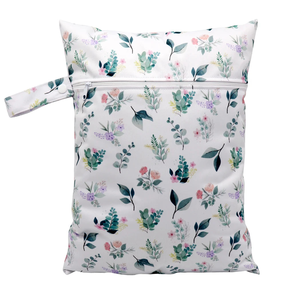 Wasserdichte Wickeltasche Windeltasche Mama Baby Umstandstasche Waschbare Reißverschluss Windel-Organizer Trockenbeutel Reisetragetasche 30x40cm
